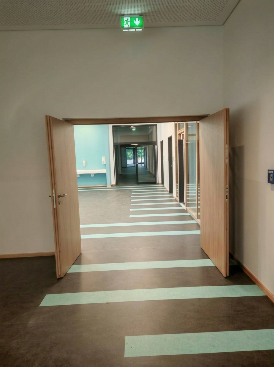 Doppelflügeltür Eiche – Foyer